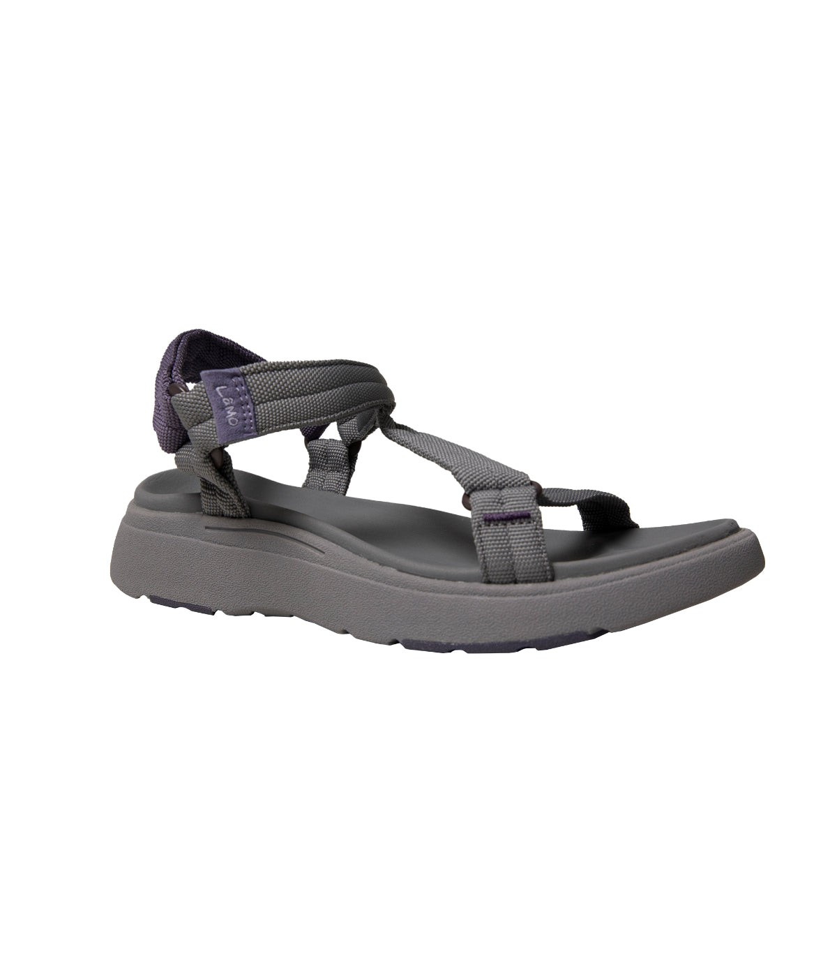  Lamo Solstice Flat Sandal - Charcoal - Bonton