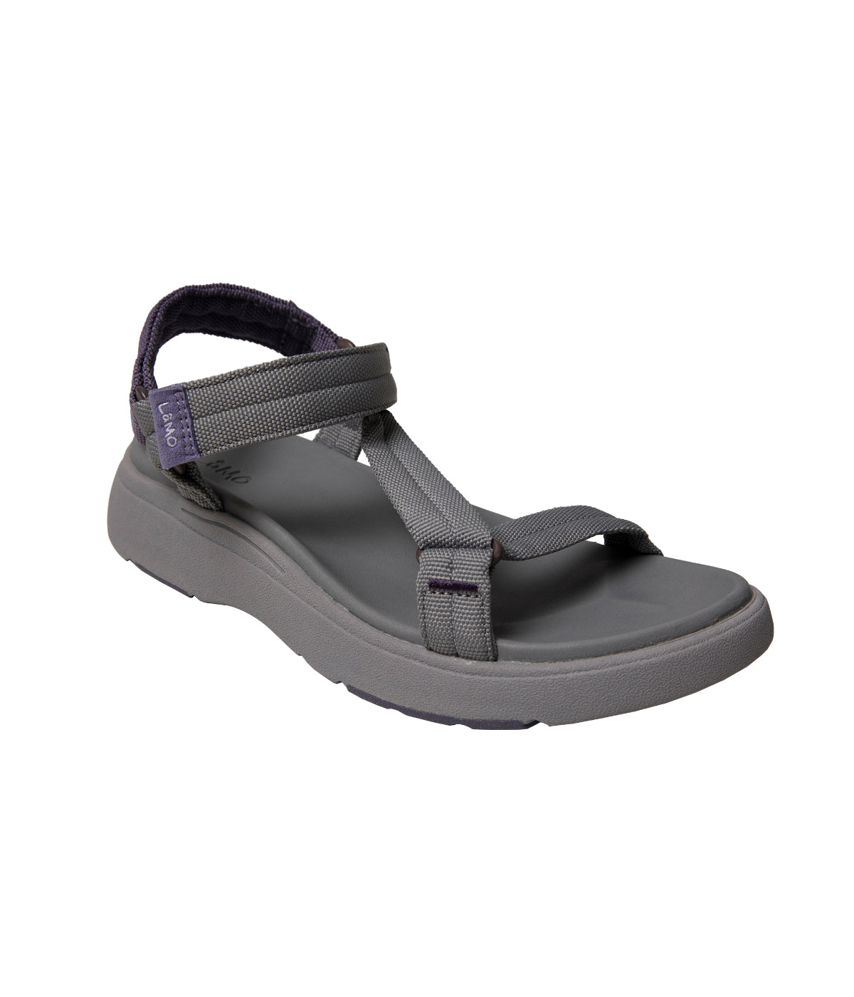  Lamo Solstice Flat Sandal - Charcoal - Bonton