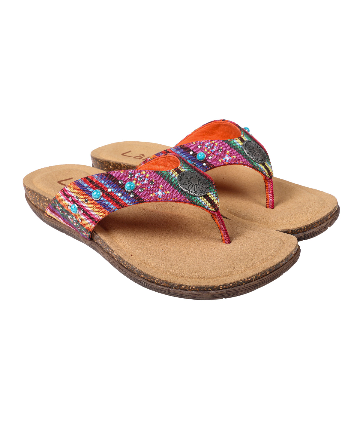  Lamo Jovie Flat Sandal - Multicolor - Bonton