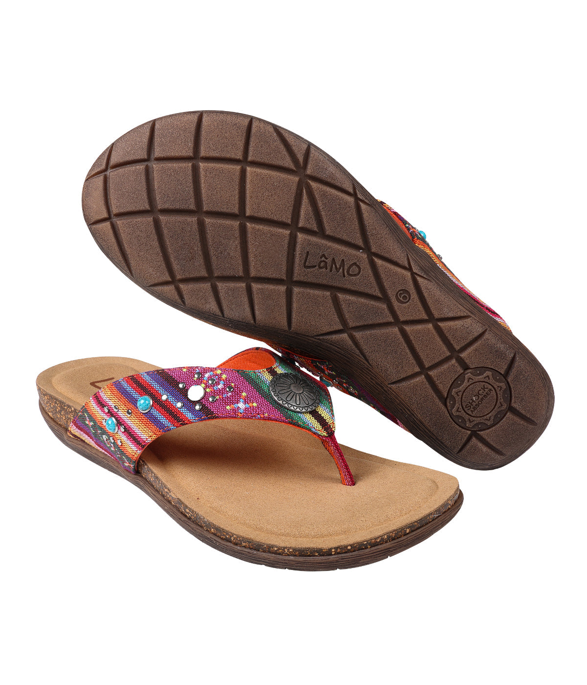  Lamo Jovie Flat Sandal - Multicolor - Bonton