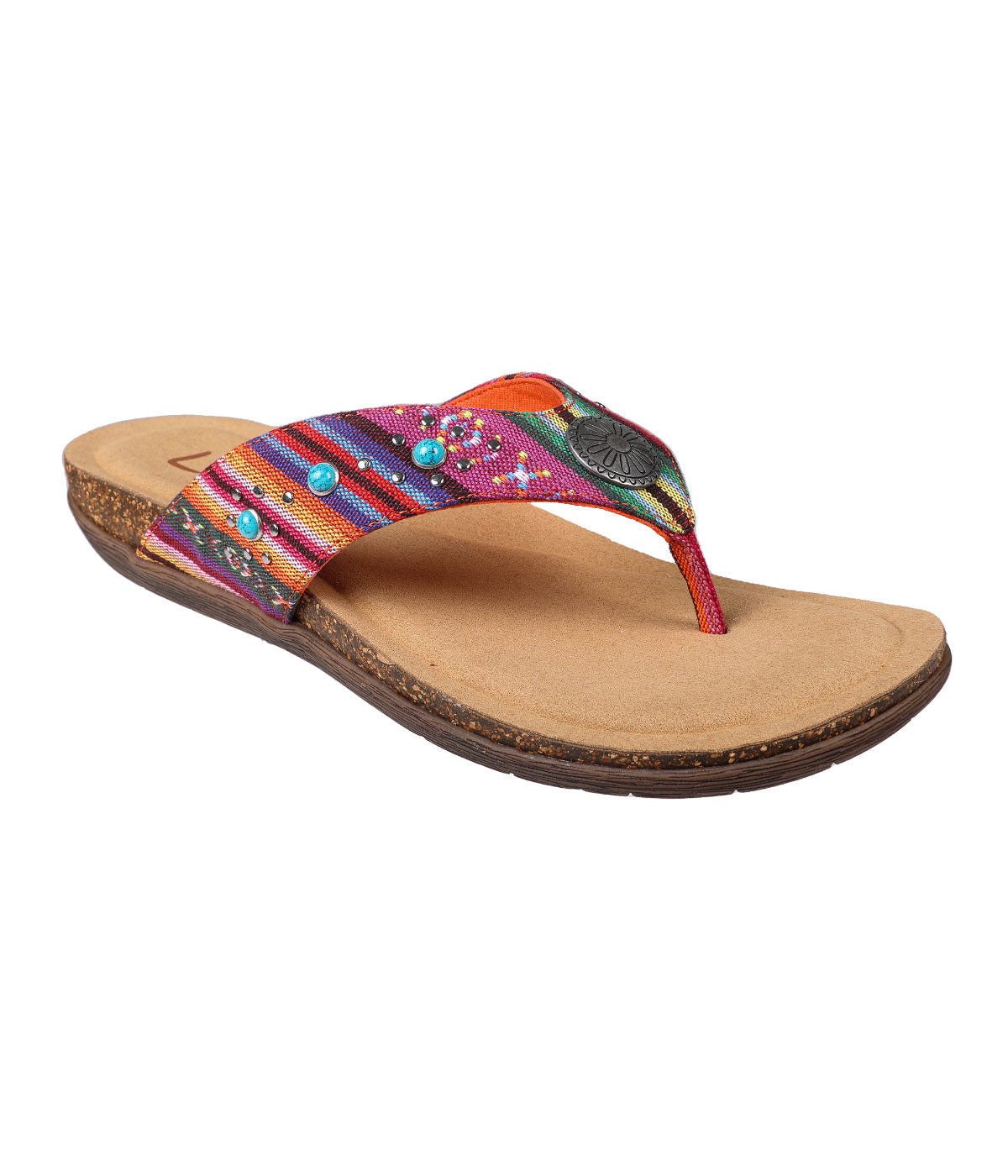  Lamo Jovie Flat Sandal - Multicolor - Bonton