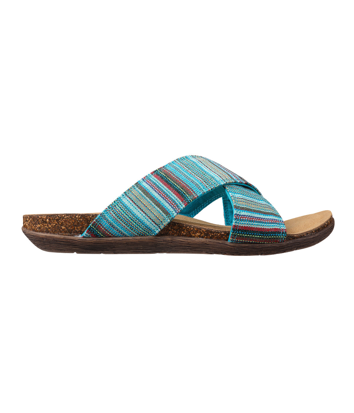  Lamo Leyla Flat Sandal - Turquoise - Bonton