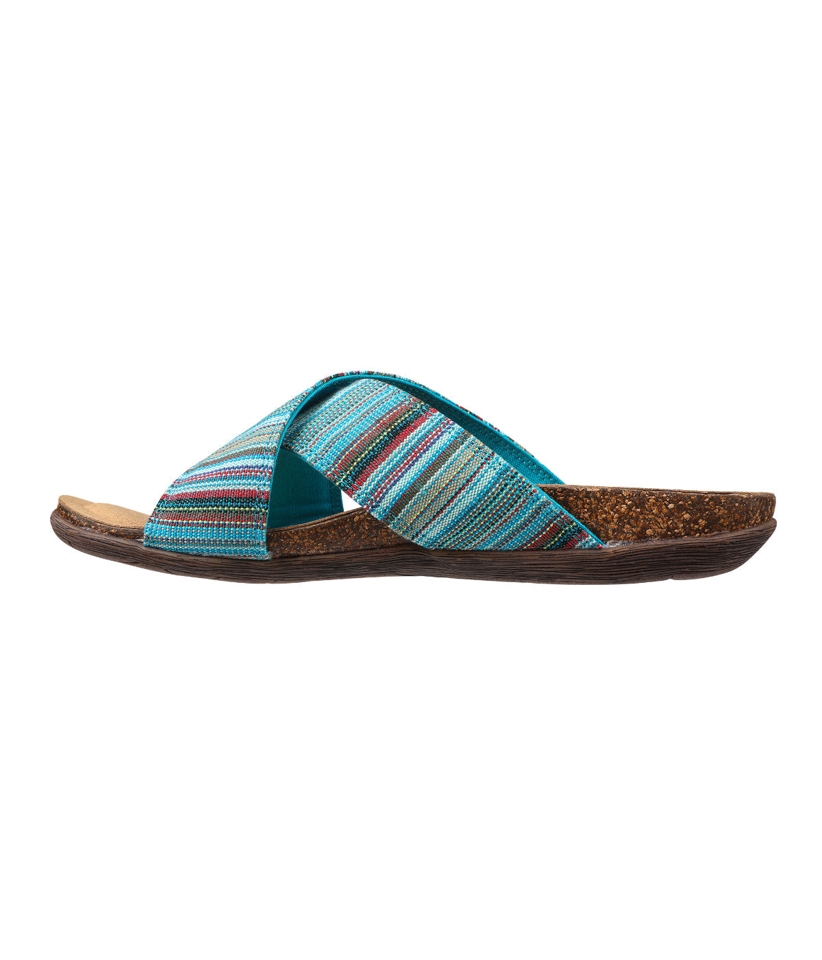  Lamo Leyla Flat Sandal - Turquoise - Bonton