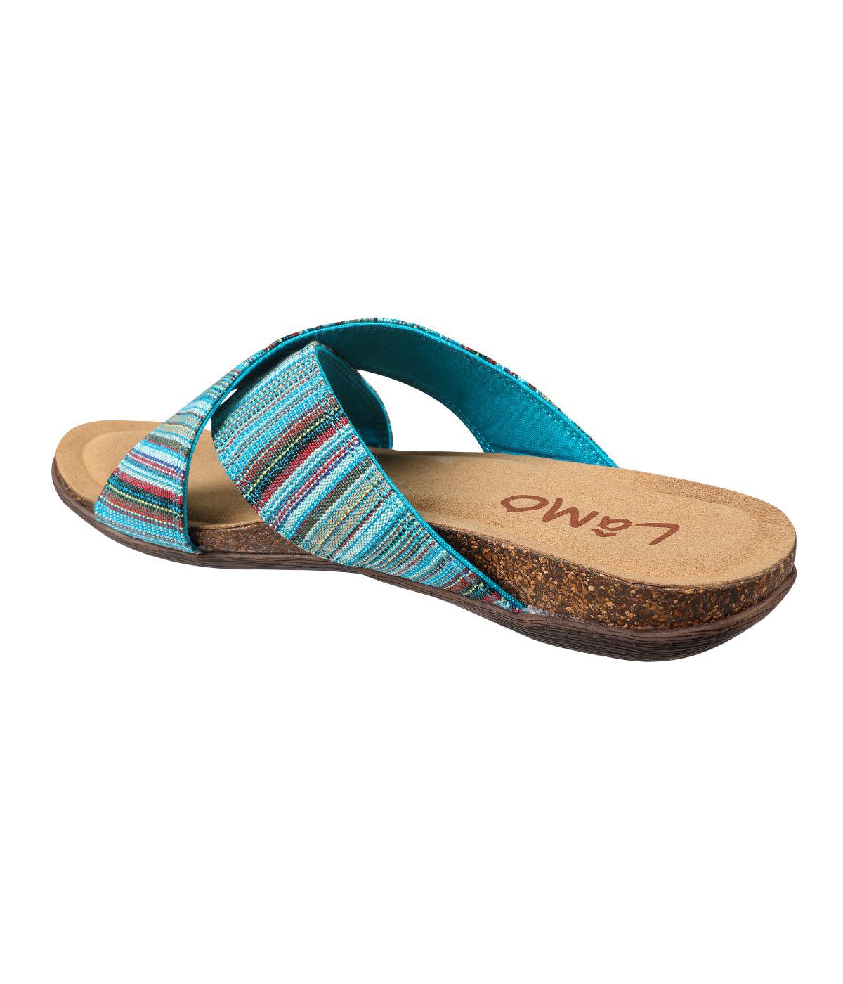  Lamo Leyla Flat Sandal - Turquoise - Bonton