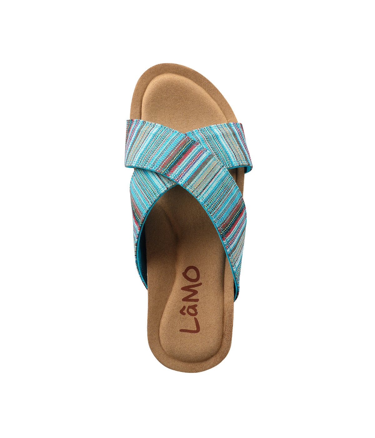  Lamo Leyla Flat Sandal - Turquoise - Bonton