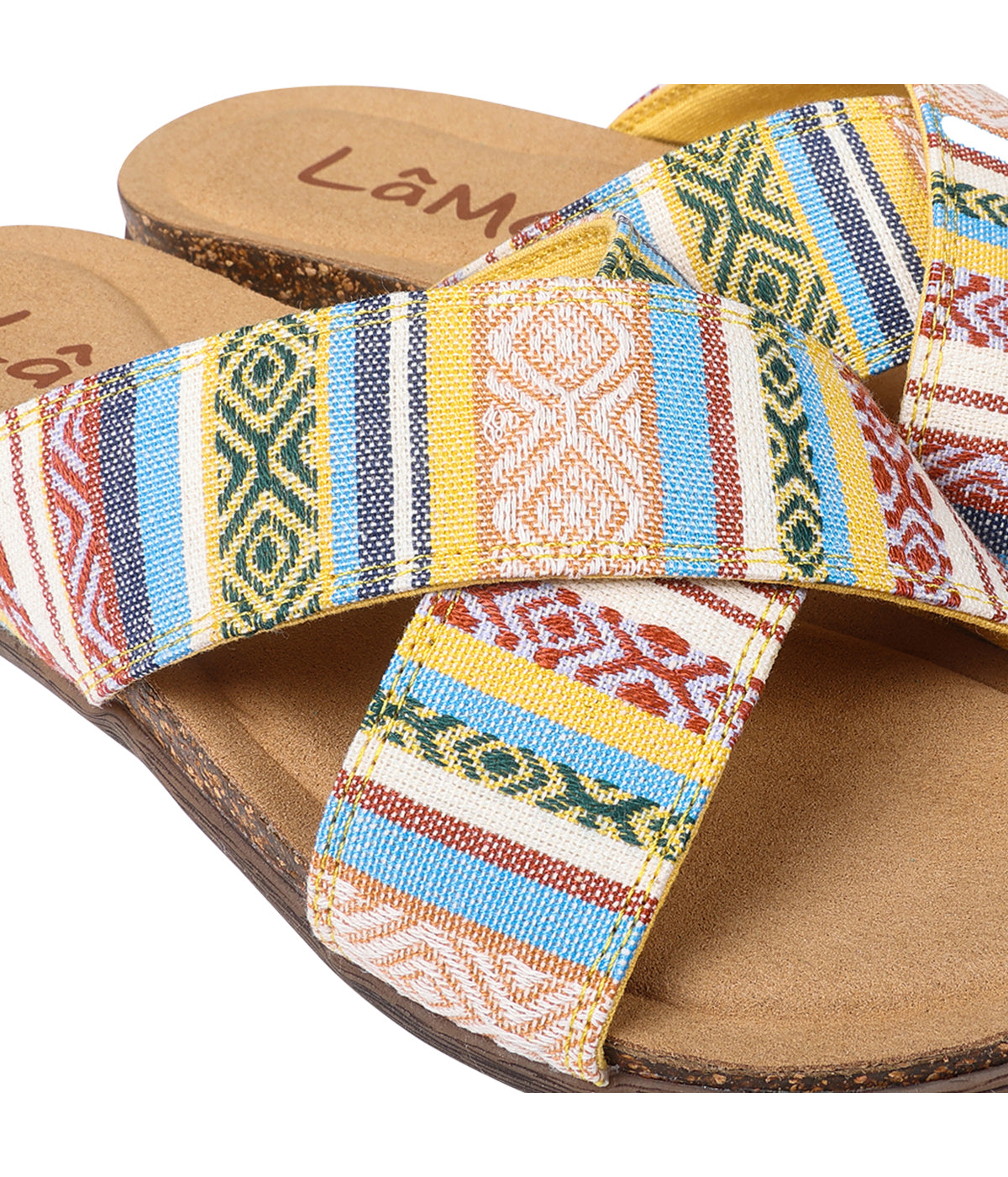  Lamo Leyla Flat Sandal - Yellow - Bonton