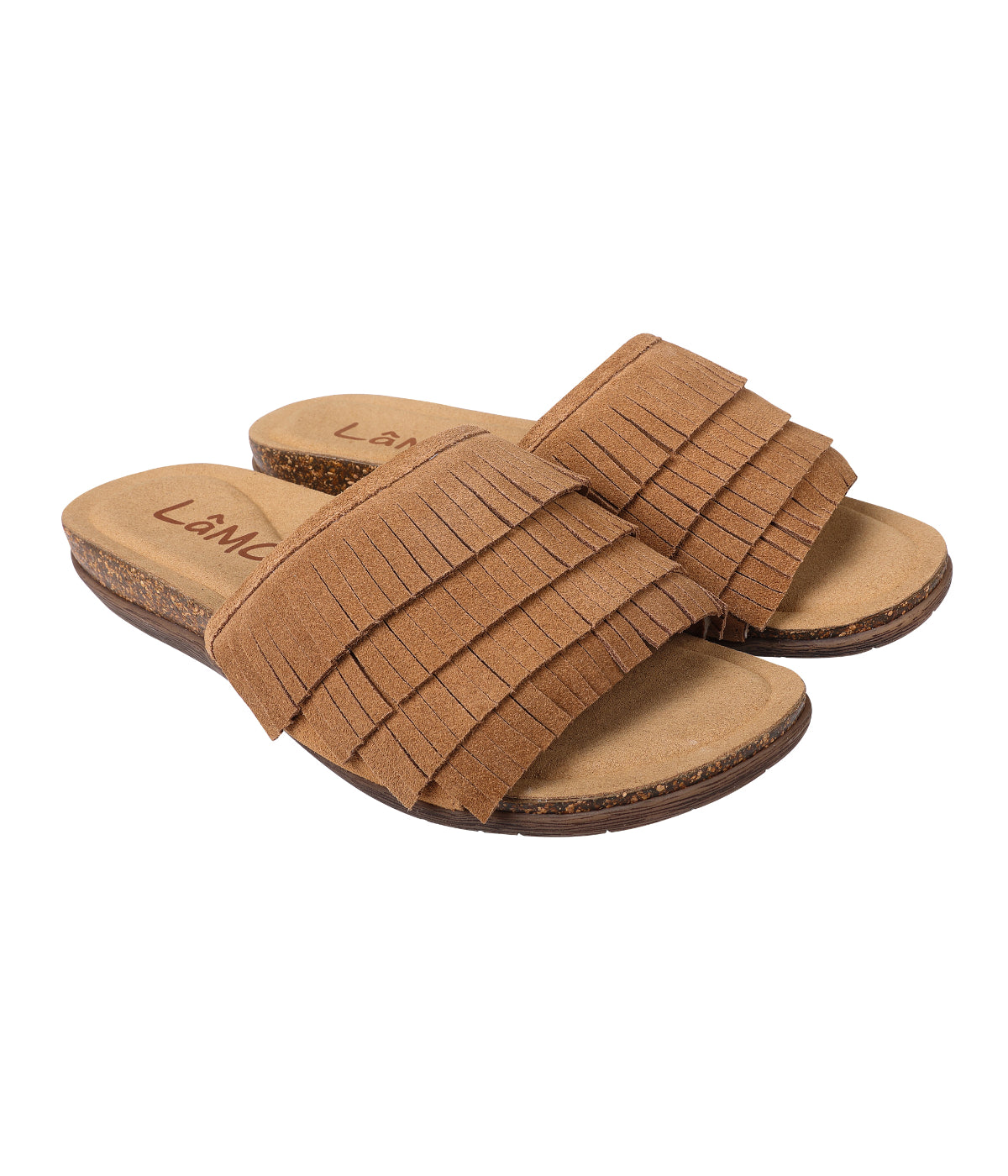  Lamo Clea Flat Sandal - Chestnut - Bonton