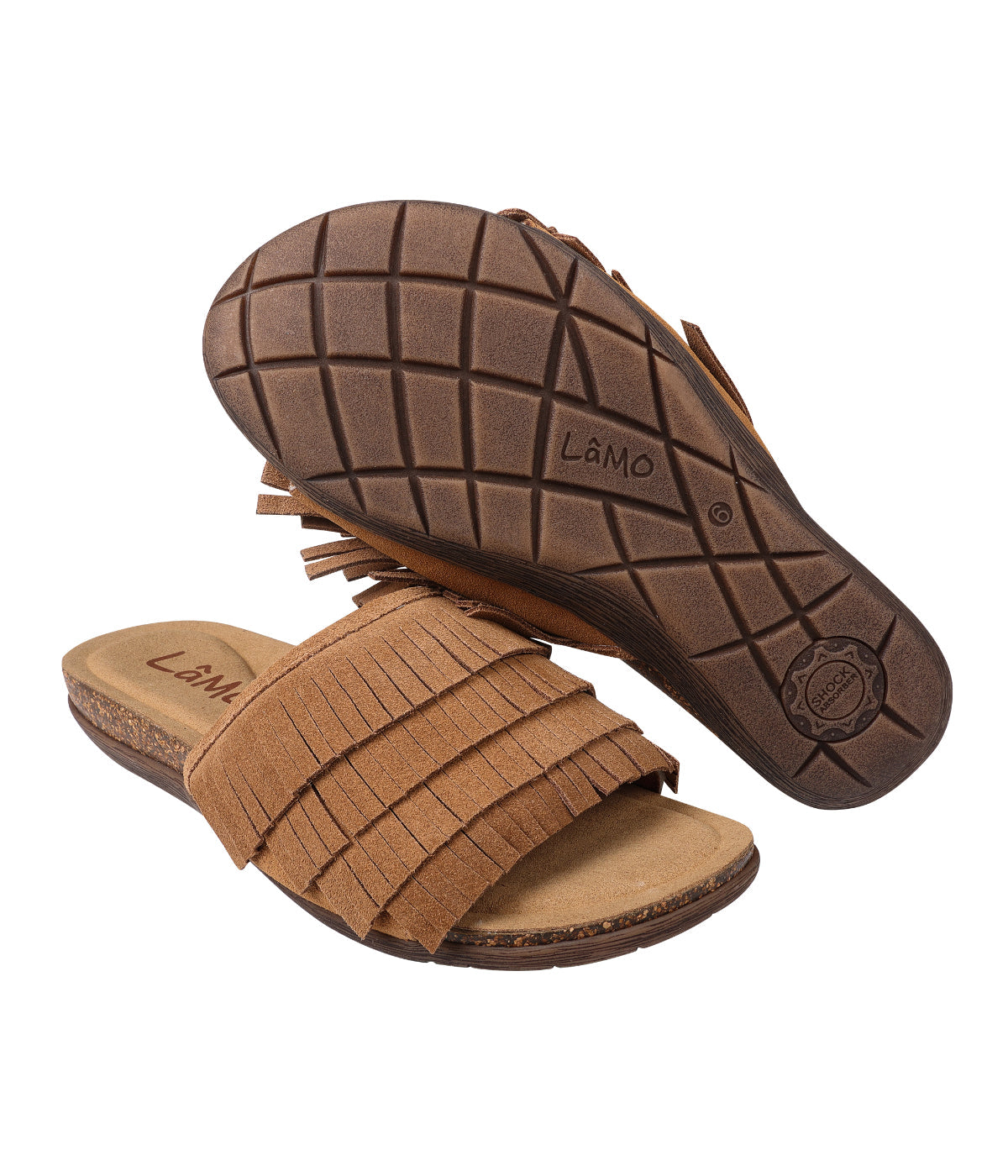  Lamo Clea Flat Sandal - Chestnut - Bonton