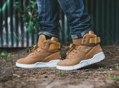33 HI Vachetta Tan/White