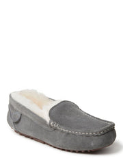 Fireside by Women's Mel Water Resistant Indoor/Outdoor Shearling Moccasin Slipper