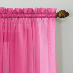 Circe Voile Sheer Rod Pocket Curtain Panel