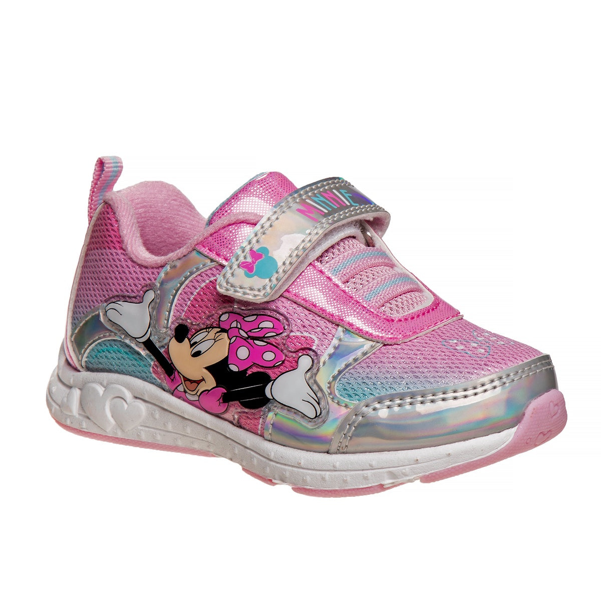  Josmo Disney Minnie Mouse Girls' Light Up Sneakers (Toddlers) - 7 - Bonton