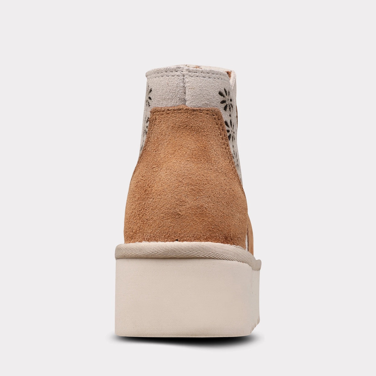  Mykos Antoinette Youth Pull-on Platform Boot - ChestnutWinter White - Bonton