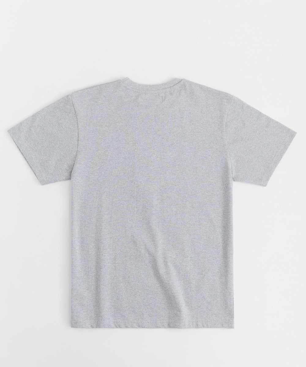  Reason Clothing Bart Homies Embroidered Short Sleeve Tee - Grey - GREY - Bonton