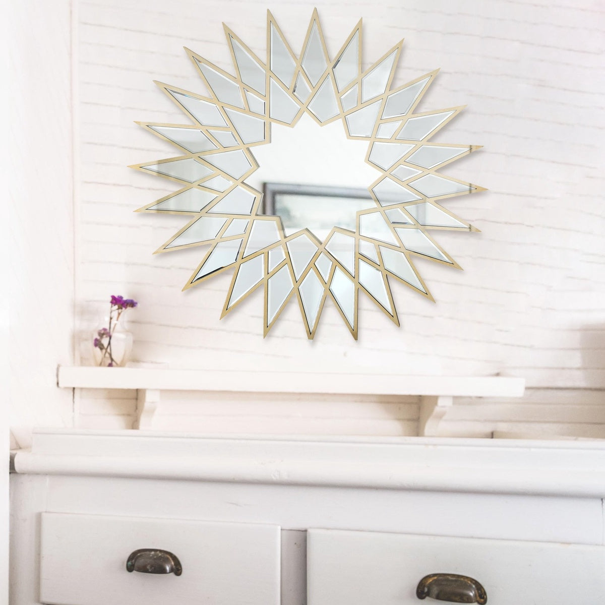  Evening Star Accent Mirror - Default Title - Bonton