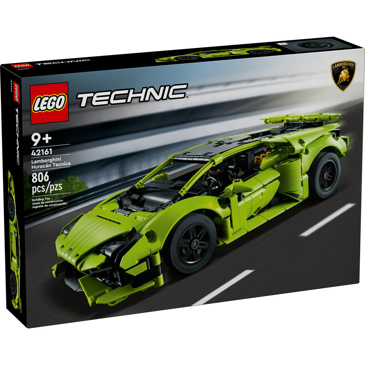  LEGO LEGO® Technic™ Lamborghini Huracán Tecnica 42161 Building Toy Set 806 Pieces - Technic - Bonton