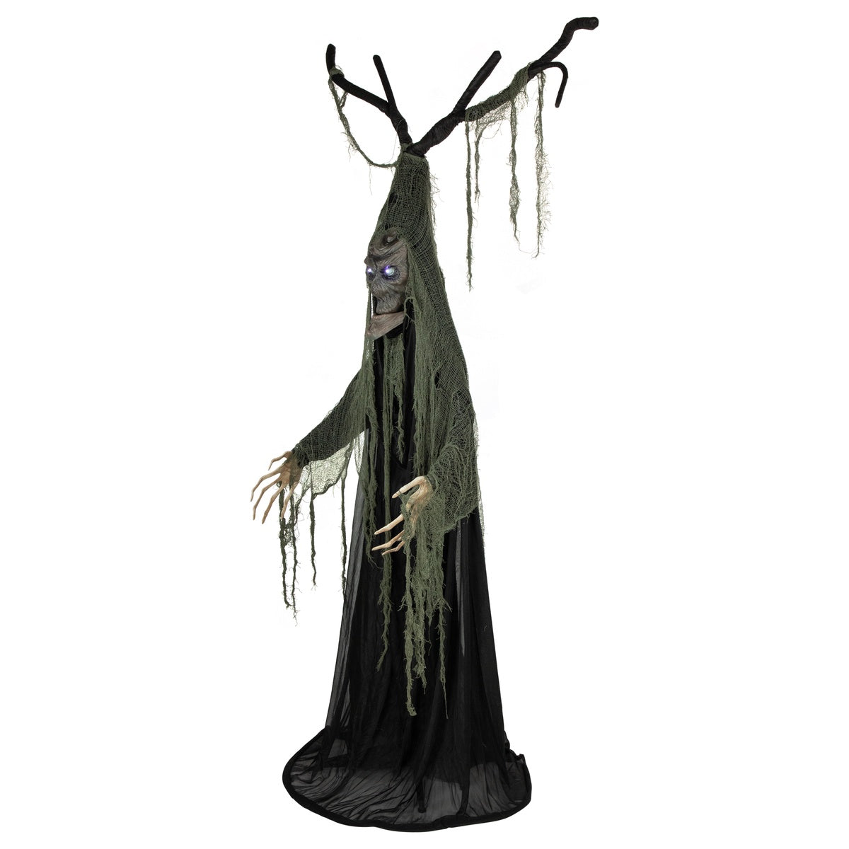  Northlight Animated Tree Man With Flashing Eyes Halloween Decoration - 7' - LED White Lights - Default Title - Bonton