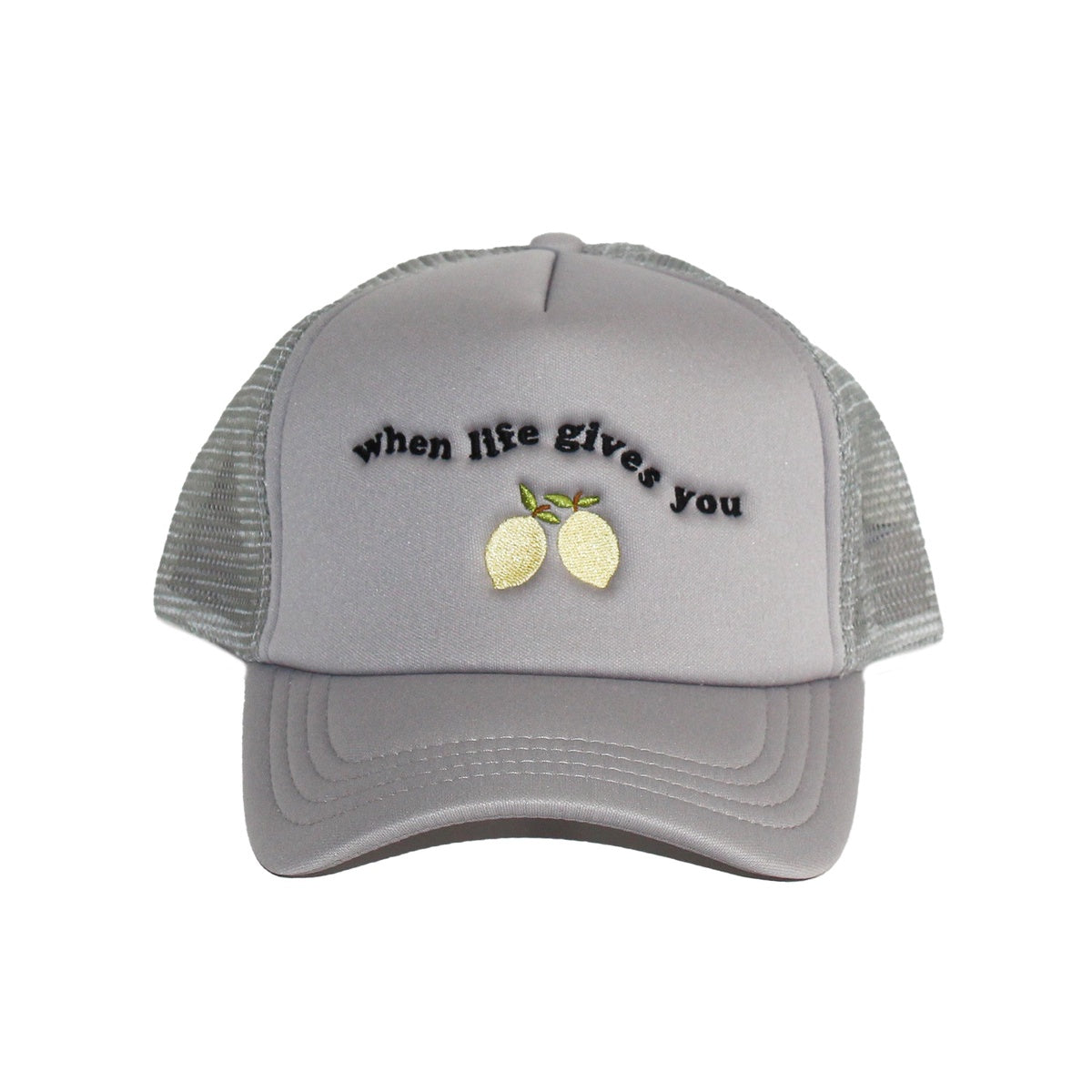  Lemonbella Eisley Hat “When Life Gives You Lemons” - Sage - Bonton