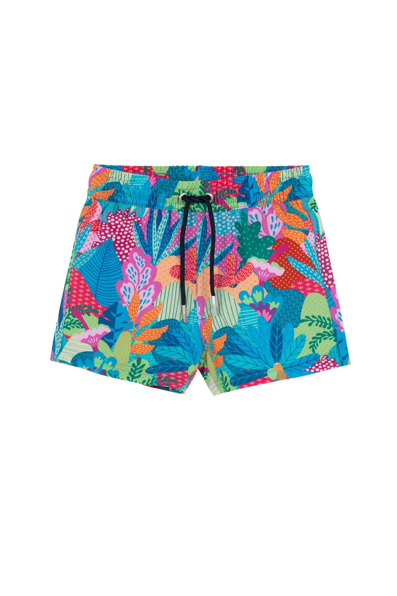  Gottex Kids Boys 2 Match Drawstring Swim Shorts-Multi - GOTTEX KIDS MULTI - Bonton