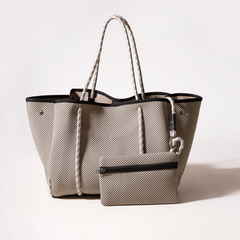 Everyday Tote Dotted Taupe