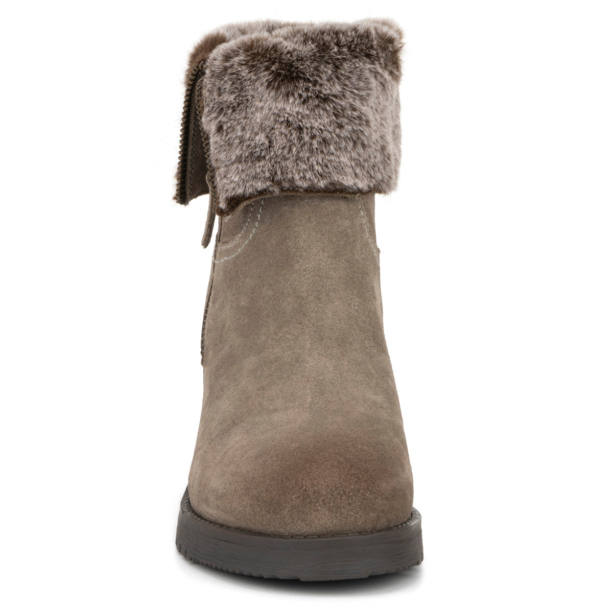  Vintage Foundry Co. Women's Jeanette Bootie - Taupe - Bonton