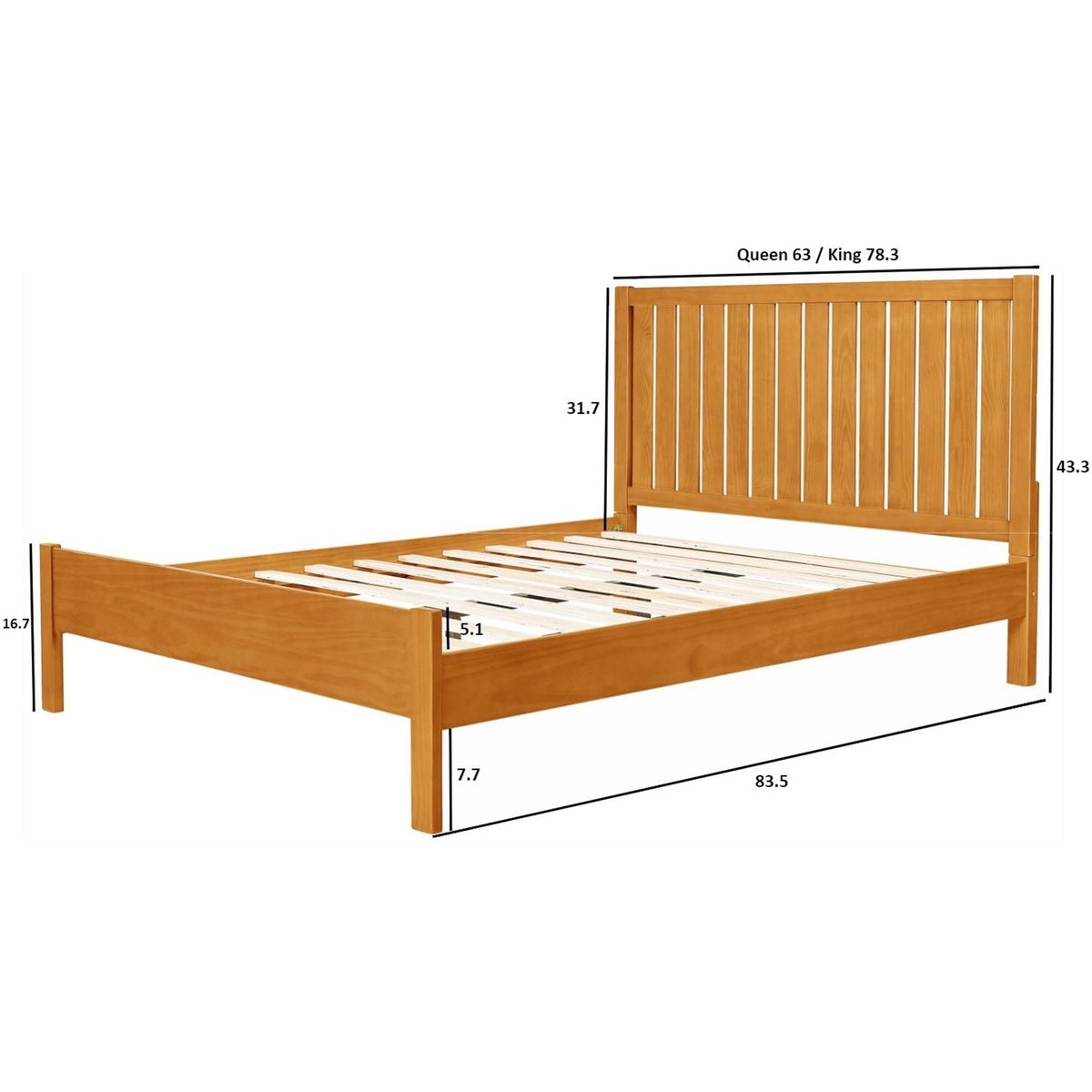  Graham Bed - Queen - Bonton