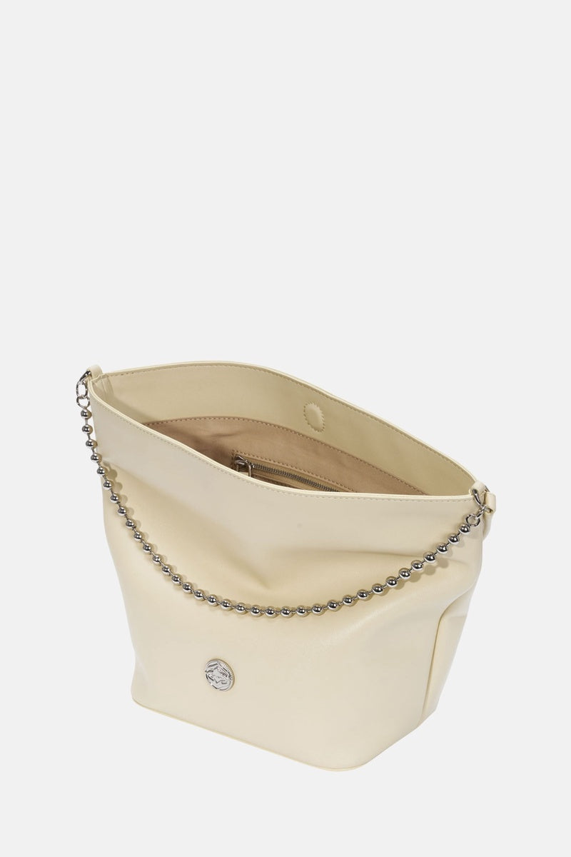  Oryany Ball Chain Bucket Bag - Lemon Cream / One Size - Default Title - Bonton
