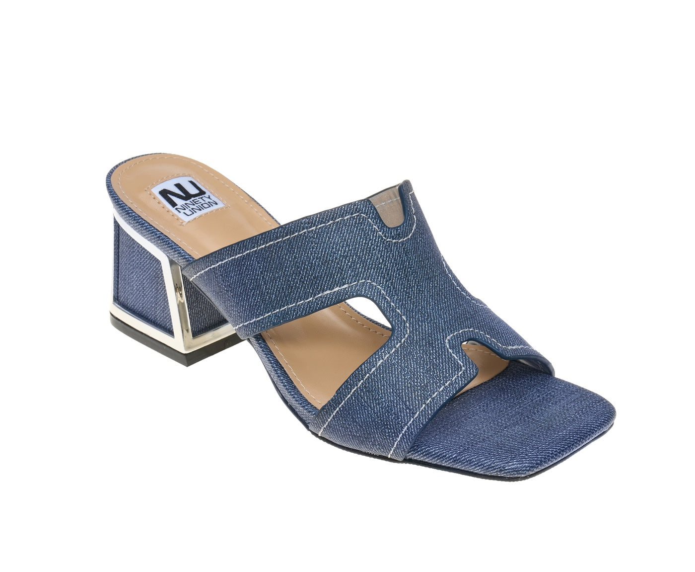  Ninety Union Bright Mule - Blue Jeans - Bonton