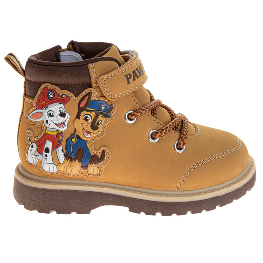 Nickelodeon Paw Patrol Hook and Loop Boys' Casual Boots. (Toddler/Little Kids)