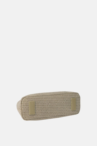 Waffle Canvas Women's Tote Bag - Olive / One Size