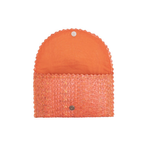 Jelavu Coco - Handwoven Small Clutch Orange