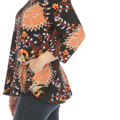 Women's Vibrant Boho Swing Top