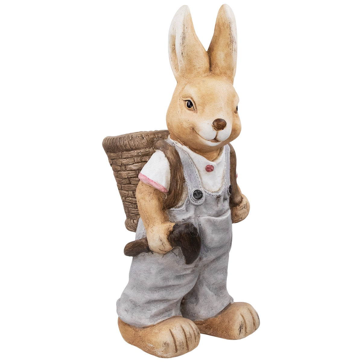  Northlight Boy Rabbit Outdoor Easter Garden Planter - 19.25