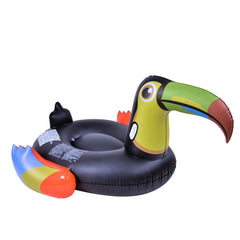 50" Multi Color Toucan Bird Ride on Pool Float