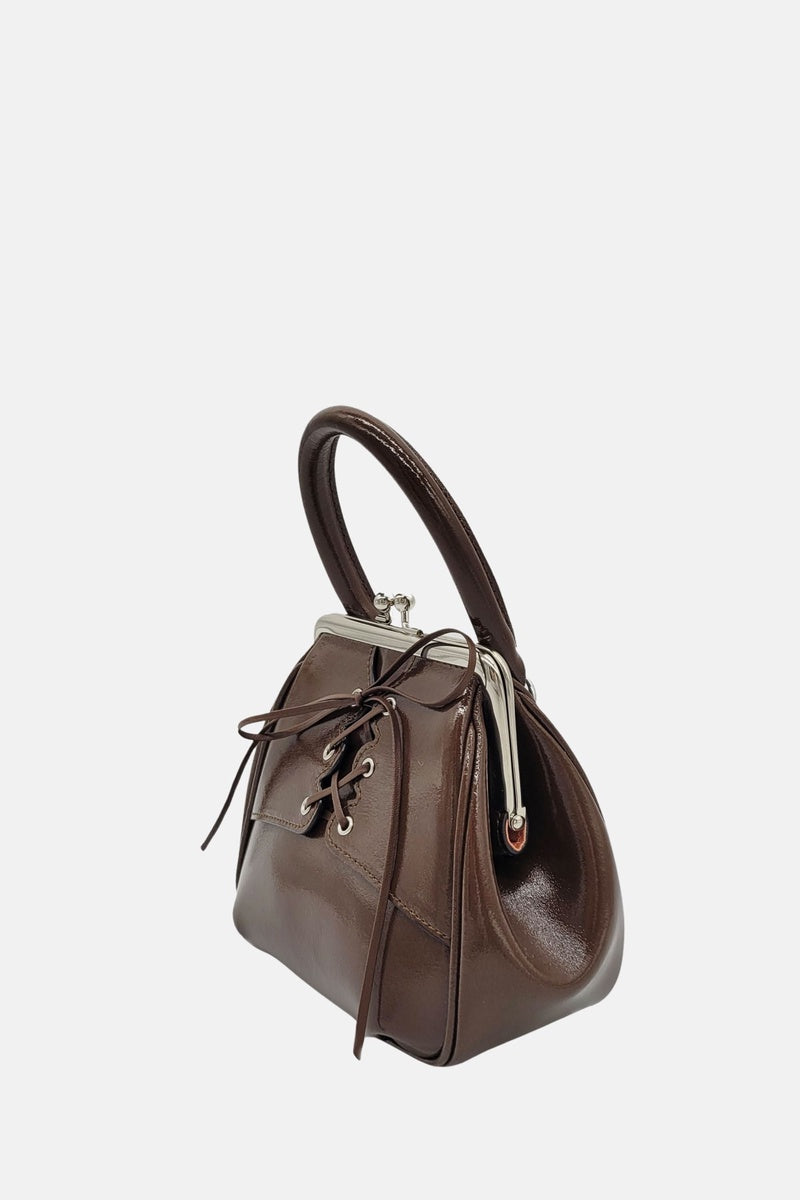  Oryany Oryany - Lace Up Mini Tote Bag Handbags - Camel Brown / One Size - Default Title - Bonton
