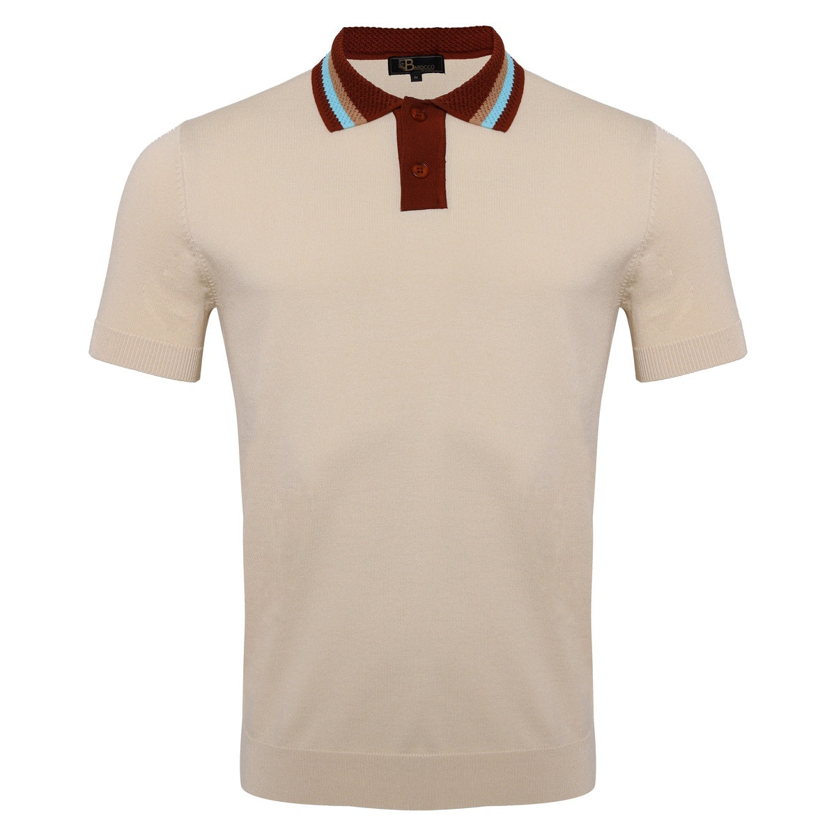  Barocco Regent Luxe Knit Polo IVORY - IVORY - Bonton