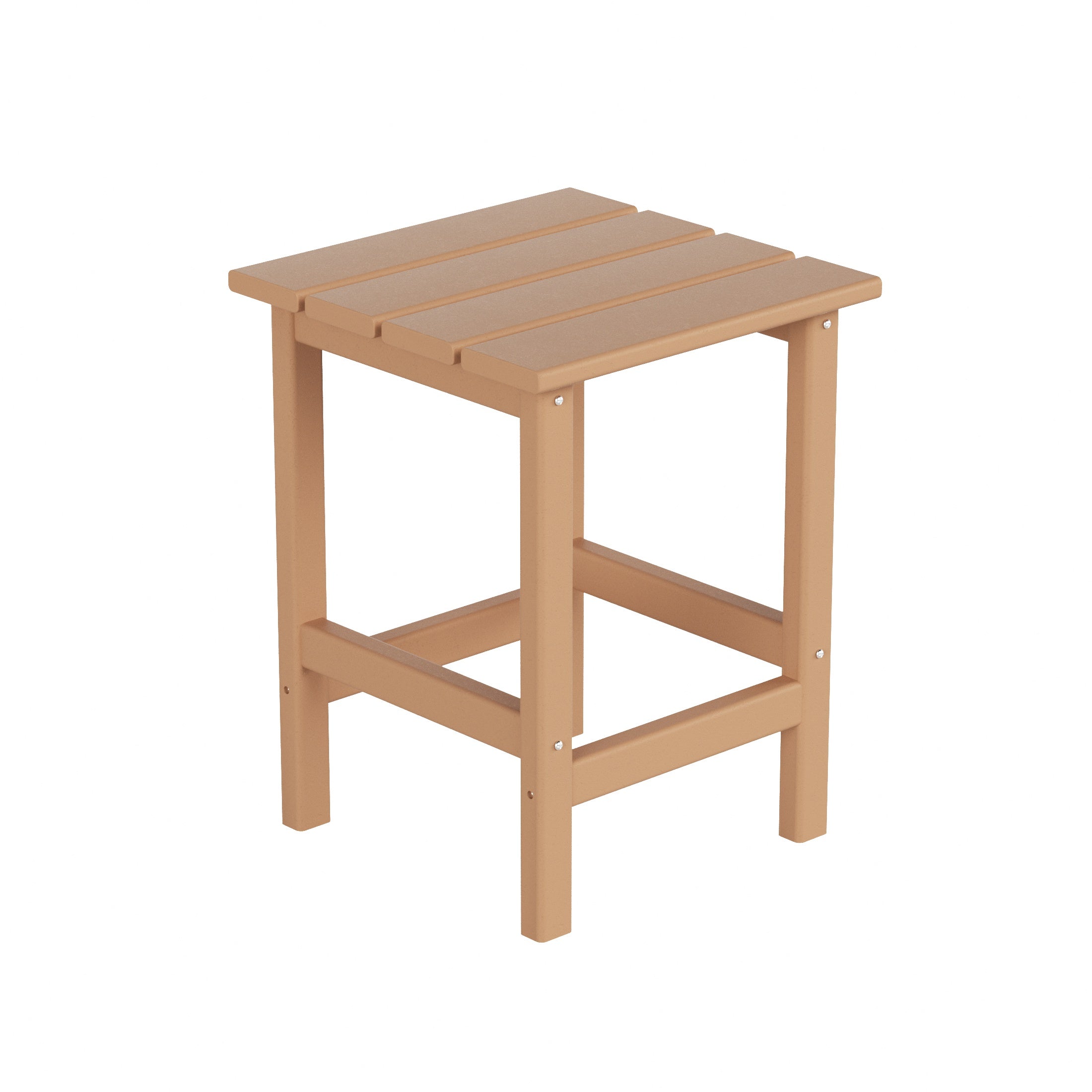  Westin Furniture Outdoor Patio Adirondack Side Table - Weathered Wood - Bonton