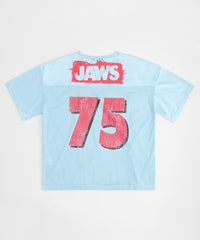 Jaws Football Jersey - Light Blue