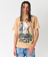 How High Short Sleeve Tee - Khaki