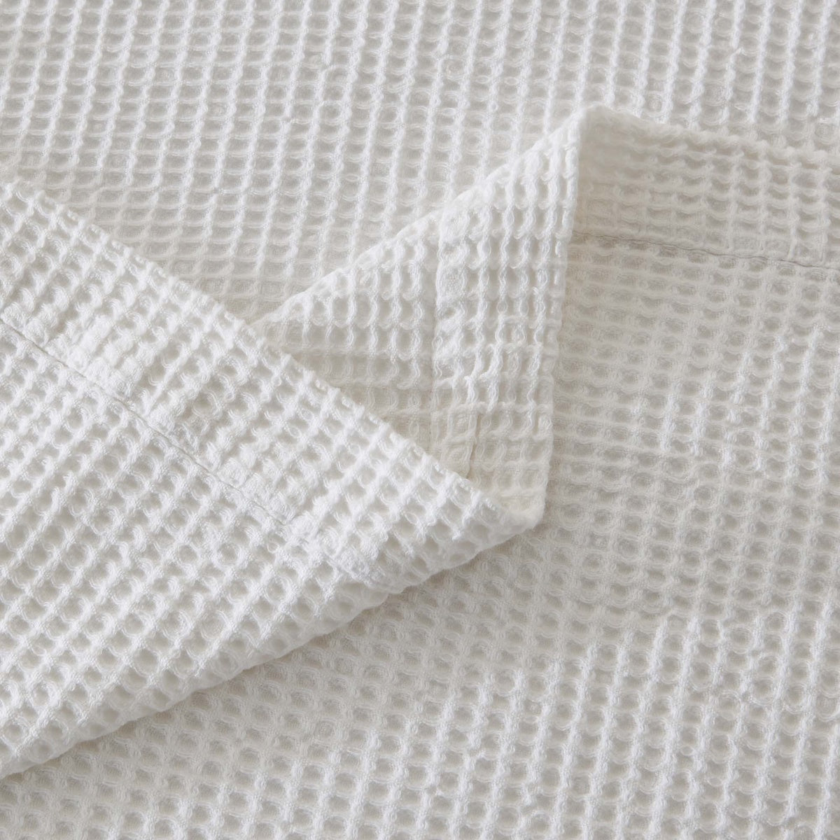  Patina Vie Maison Patina Vie Maison 100% Cotton All-Season Waffle Weave Knit Throw Blanket - Full / Queen - Bonton