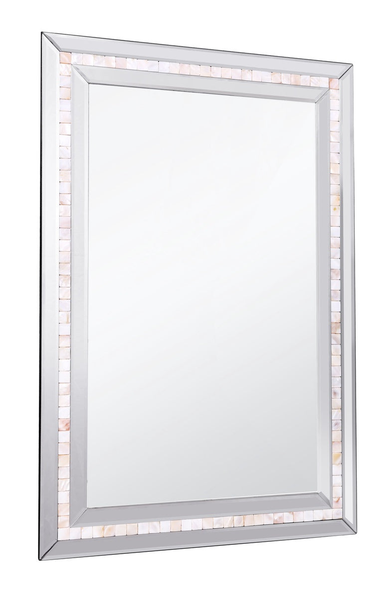  Mosaic Tiled  Beveled Bathroom/Vanity Mirror - Default Title - Bonton