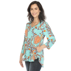 Women's Vibrant Boho Swing Top