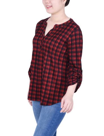 3/4 Roll Sleeve Top