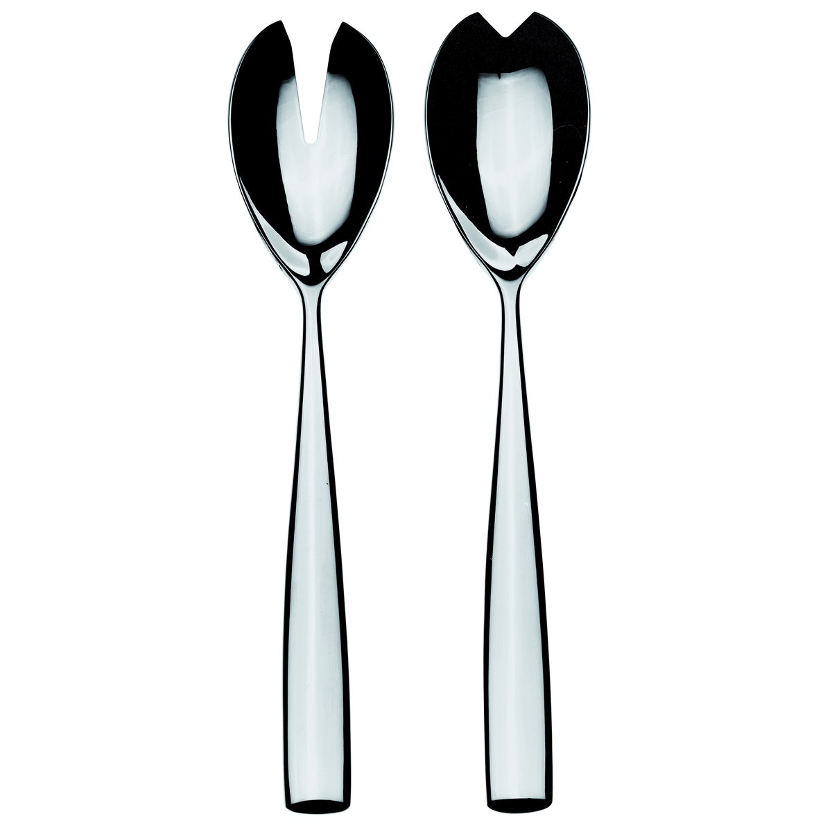  Mepra Arte Salad Serving Set - Silver - Bonton