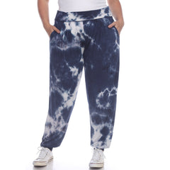 Plus Size Tie Dye Harem Pants