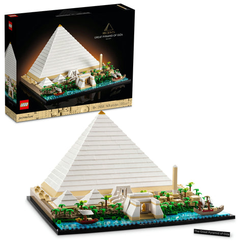 LEGO® Architecture Great Pyramid of Giza 21058 Building Kit 1,476 Pieces