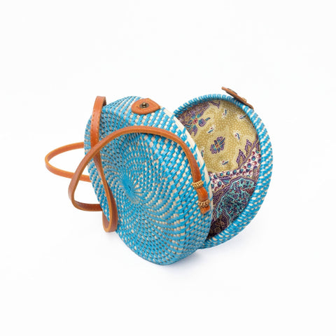 Ata Bali - Small Crossbody - Jeans / One Size