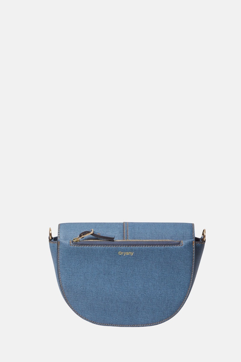  Oryany Oryany - Lottie Denim Crossbody Small Handbags - Denim Blue - Bonton