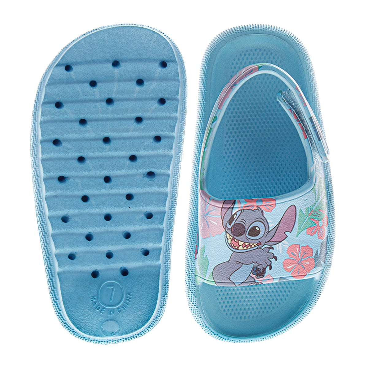  Josmo Disney Stitch and Angel Girls' Slip-on Slides (Toddler) - 5 - Bonton