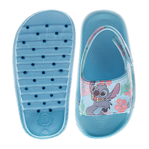 Disney Stitch and Angel Girls' Slip-on Slides (Toddler)